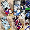 Футбольный чехол Captain Tsubasa Ozora для Samsung Galaxy S22 Ultra S20 FE S8 S9 S10 Plus Note 10 20 S21 Ultra Задняя крышка