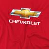 Chevrolet Unisex Adult Chevy Bowtie Stacked T-Shirt