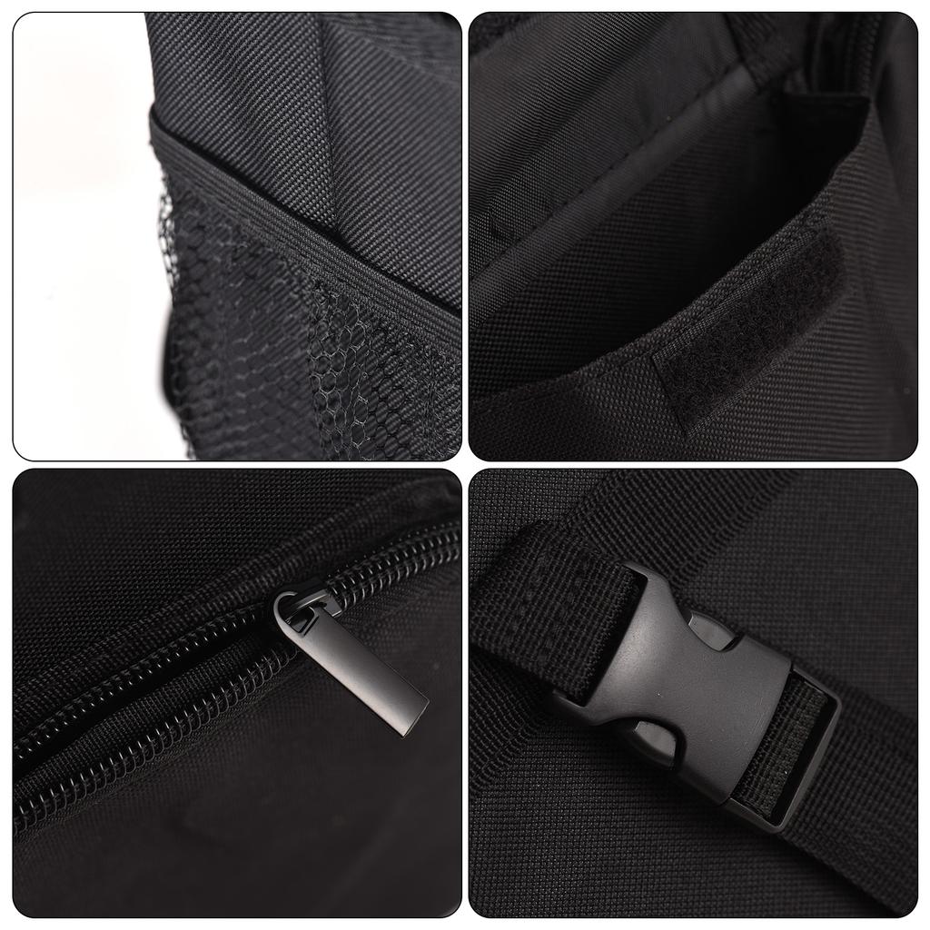 Mobility Scooter Bag Convenient Organizer Pouch with Laptop Pocket and Cup Holders