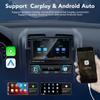 CarPlay Android Auto Car Stereo 7-дюймовый выдвижной экран Bluetooth RDS AM FM Радио Мультимедиа MP5 Плеер