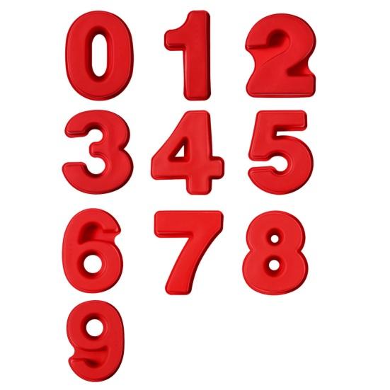 3D цифровая форма для торта силиконовая антипригарная форма для торта с цифрами для тортов высокая