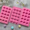 1 шт. Силиконовая форма Роза на 15 ячеек для Шоколада, Конфет, DIY Десертов, Пудинга, Украшения Торта, Инструмент для Изготовления Кубиков Льда