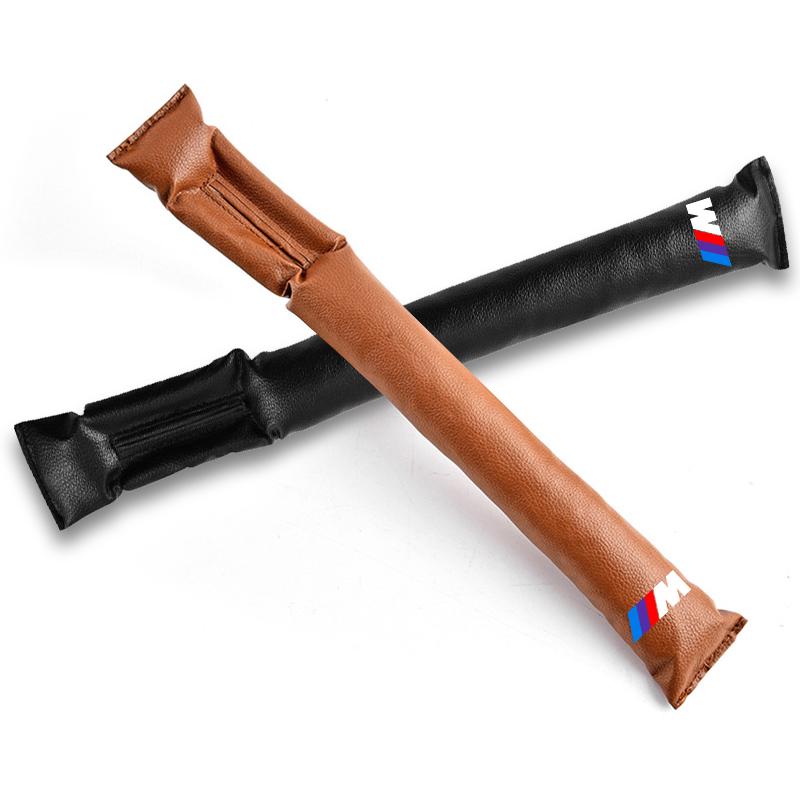 1/2Pc Car Seat Gap Filler Side Seam Plug Strip Leak-proof Filling Strip For BMW M E34 E36 E60 E90 E46 E39 E70 F10 F20 F30 X5 X6 X1 M3 M5 M6 E71 F01