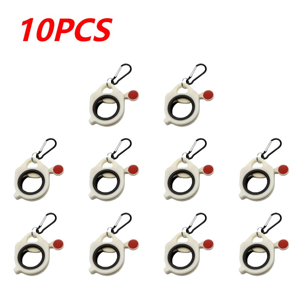 1/10pcs Fluorescent Cable Tie Organizer Storage Cable Tie Holder Portable Cable Tie Storage Tool Electrical Wire Tie Organizer