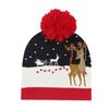 Winter New Christmas Knitted Jacquard Hat Unisex Autumn and Winter Warm Ball Pullover Hat Decorative Hat