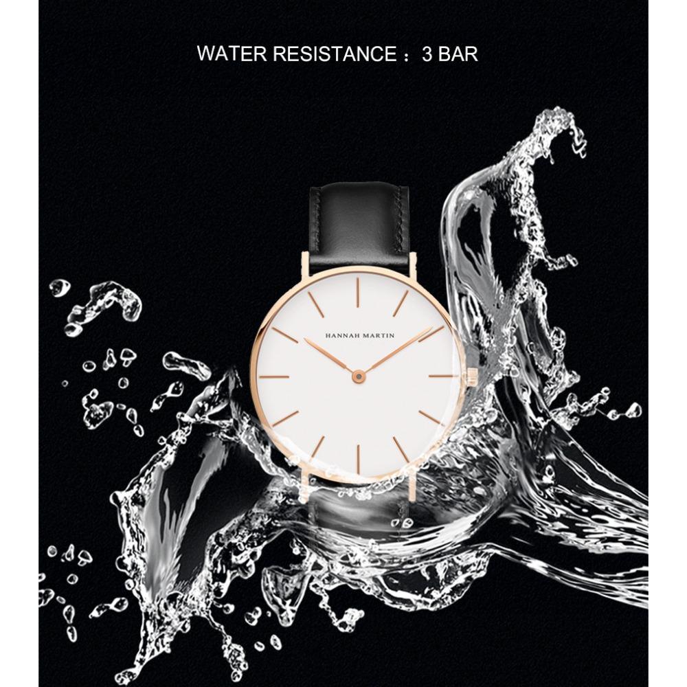 Ladies Watch Waterproof 36mm Dial Design Simple and Versatile Watch