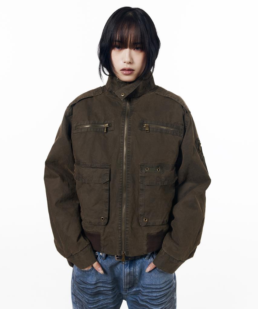 AAKAM Waxed Hunting Jacket (Brown)