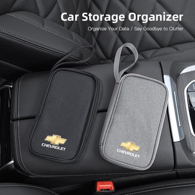 Портативная сумка для хранения в автомобиле для Spark Captiva Cruze Tracker Orlando ключи от машины водительские права Кабель Гаджет Кошелек для карт