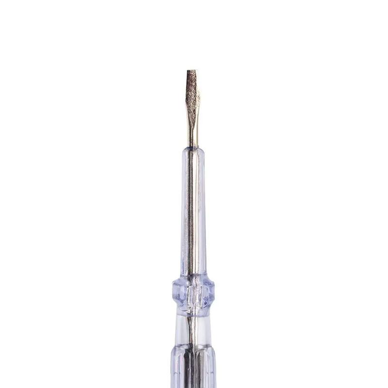VIRA 220V LED Screwdriver Voltage Tester Non-contact Electrical Testing Pen with LED Indicator for Home Safety Inspection