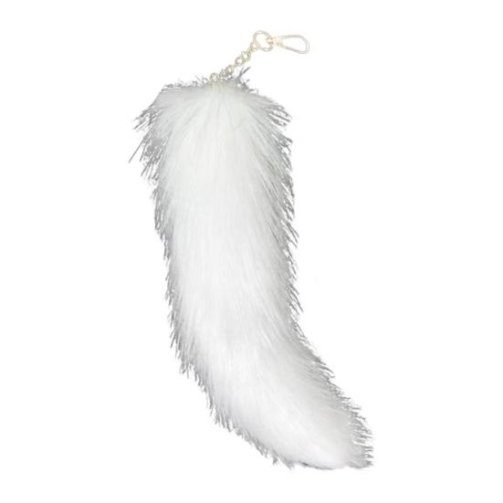 2 шт./компл., комплект с лисьим хвостом для девочек, пушистая маска, длинный лисьий хвост, комплект из искусственного меха, Хэллоуин, кошачий хвост, косплей, комплект с лисьим и волчьим хвостом