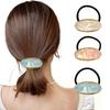 Hairband Accessories Niche Simple Geometric Hair Rope Rubber Band Hair Accessories High-end New Back of The Head Hair Accessories