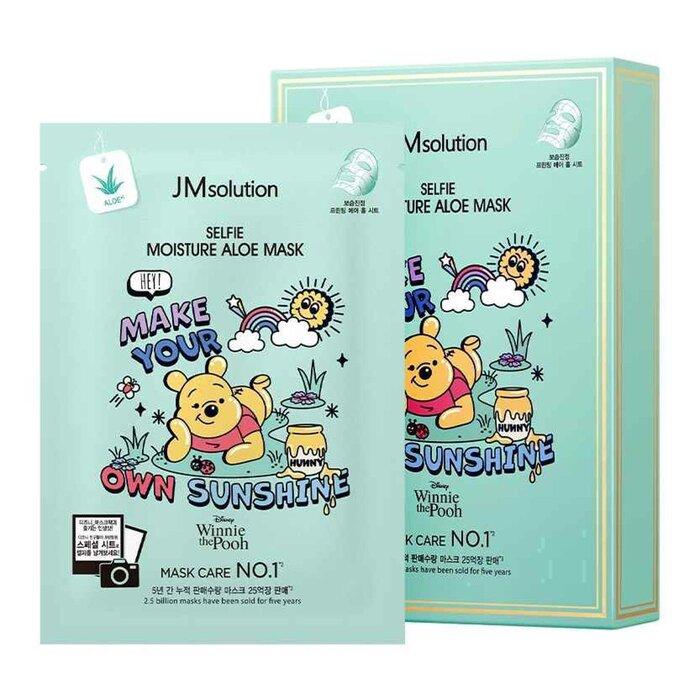 JM Solution Увлажняющая маска Disney Selfie Aloe (Винни Пух)