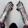 Gothic Gauntlets Functional Armor Gloves  LARP Combat Battle Armor Gauntlets Templar Gauntlet Medieval Knight Gloves