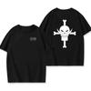 New Pirate Ace Edward Newgate T-shirt Men Women Cosplay T Shirt Short-sleeve Tees Tops Japanese Anime Harajuku Clothing