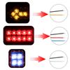 For Trailer Lorries Boat Truck Stop Lights Turn Signal Lamp Indicator Lamp 12V 24V Reversing Lights 19LED Tail Lights Car Light Assembly Waterproof