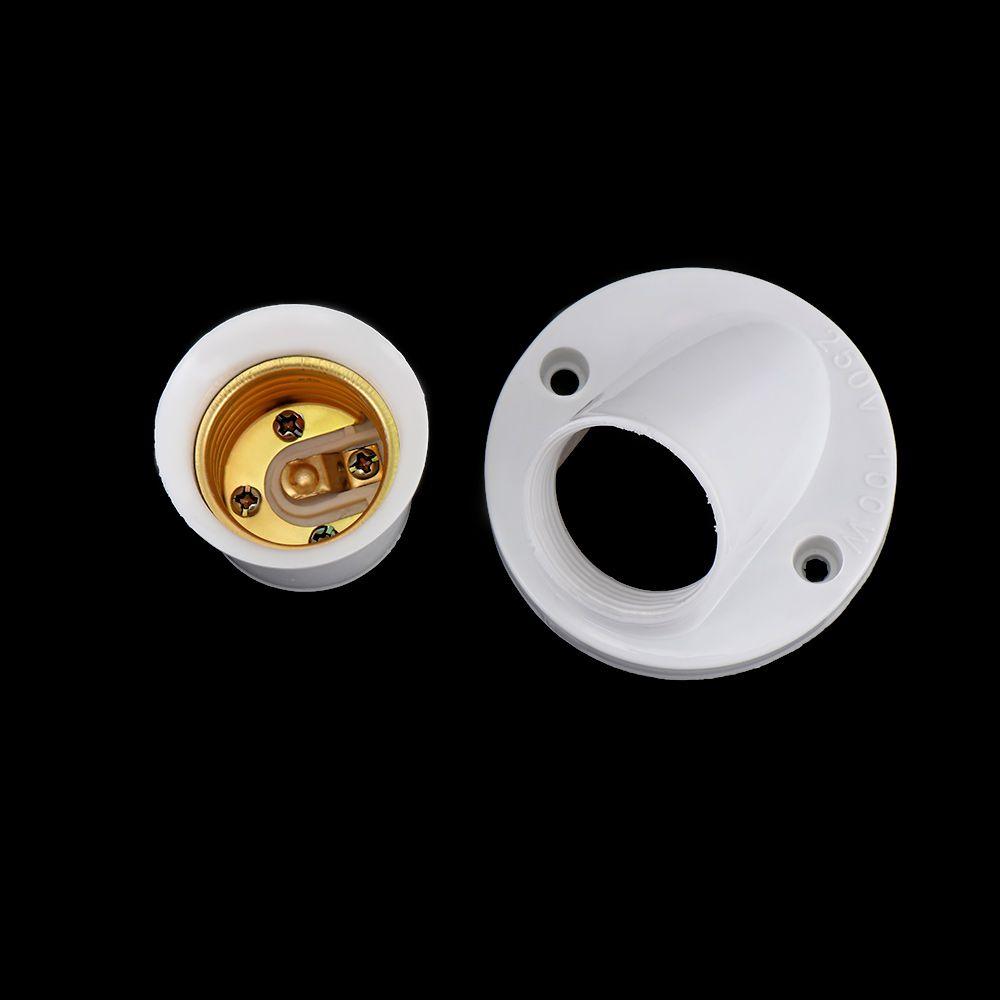 Durable E27 Oblique 45 Degree Angle Converter Base Socket Adapter Lamp Bases Light Base Bulb Holders