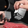 Stainless Steel Steak Tenderizer Kitchen Gadgets Household Kitchen Tools Double-sided Meat Loosener Novel Accessories Dining Bar