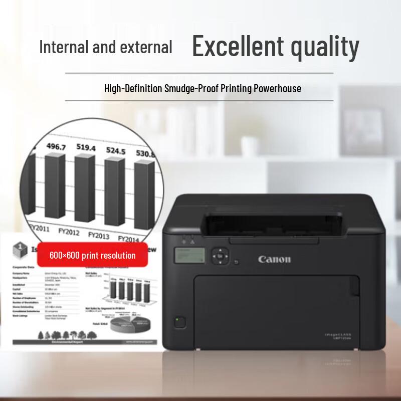 Canon LBP121dn A4 Monochrome Laser Printer CN plug (adapter included)