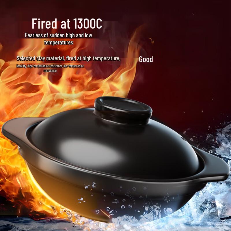 WUHE Spodumene Ceramic Stew Pot