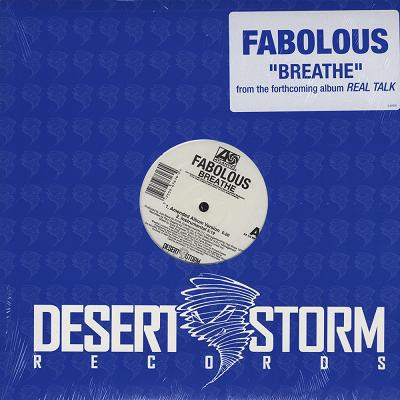 12-дюймовая пластинка FABOLOUS - Breathe 067616 Atlantic 2004 США Рэп и Хип-Хоп/R&B Б/у