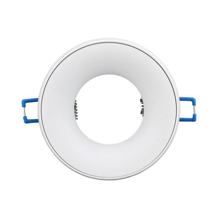 Spot LED - ALPHA - GU5.3/GU10 - Blanc - Aluminium - IP20 - Installation simple