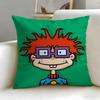 Классическая мультяшная наволочка Rugrats – Мягкая, легко стирается, универсальная для дивана, кровати, путешествий и офиса