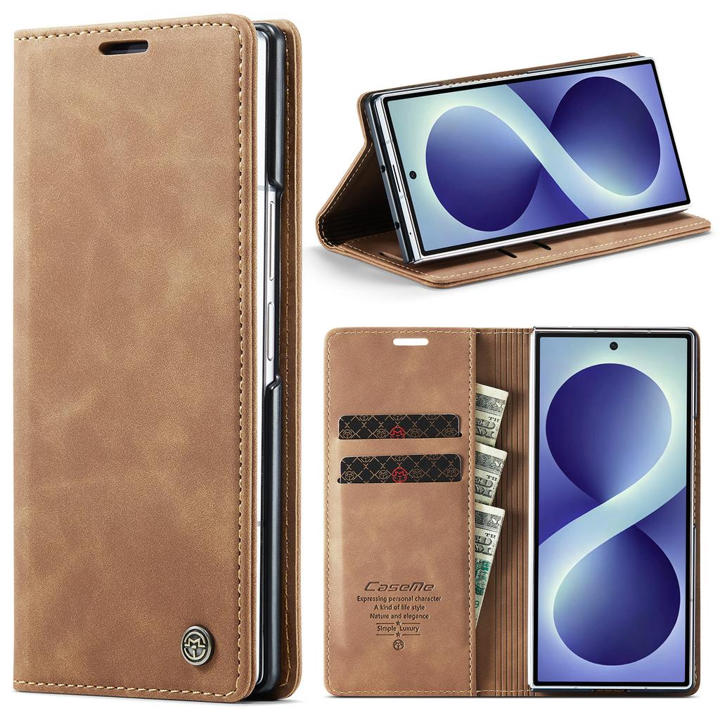 CaseMe-013 For Google Pixel 8 9 10 11 Pro/9 10 11 Pro XL 9a 10a Luxury Premium PU Leather Case Wallet Card Holder Phone Back Cover Stand Protector New