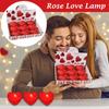 Ночной светильник Rose Love Rose Light Подарок на День святого Валентина Светящийся светильник Love Atmosphere