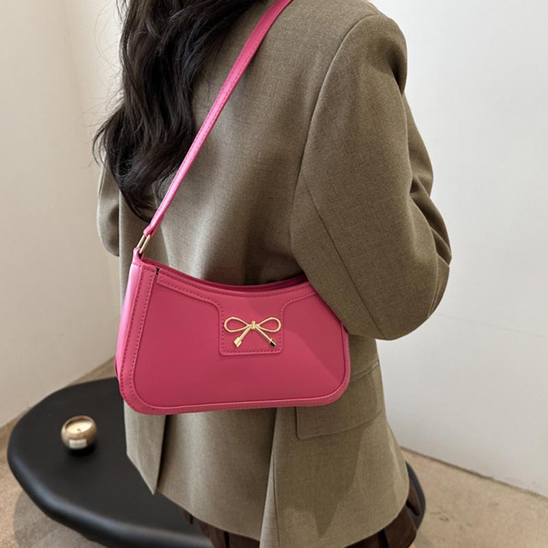 Small Square Bag New Shoulder Bag Diagonal Cross Bag Fashionable Women Bow Design Underarm Bags CLE