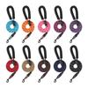 New Reflective Round Rope Dog Outdoor Leash Pet Leash Multi-color Medium and Large Dog Walking Rope Leash