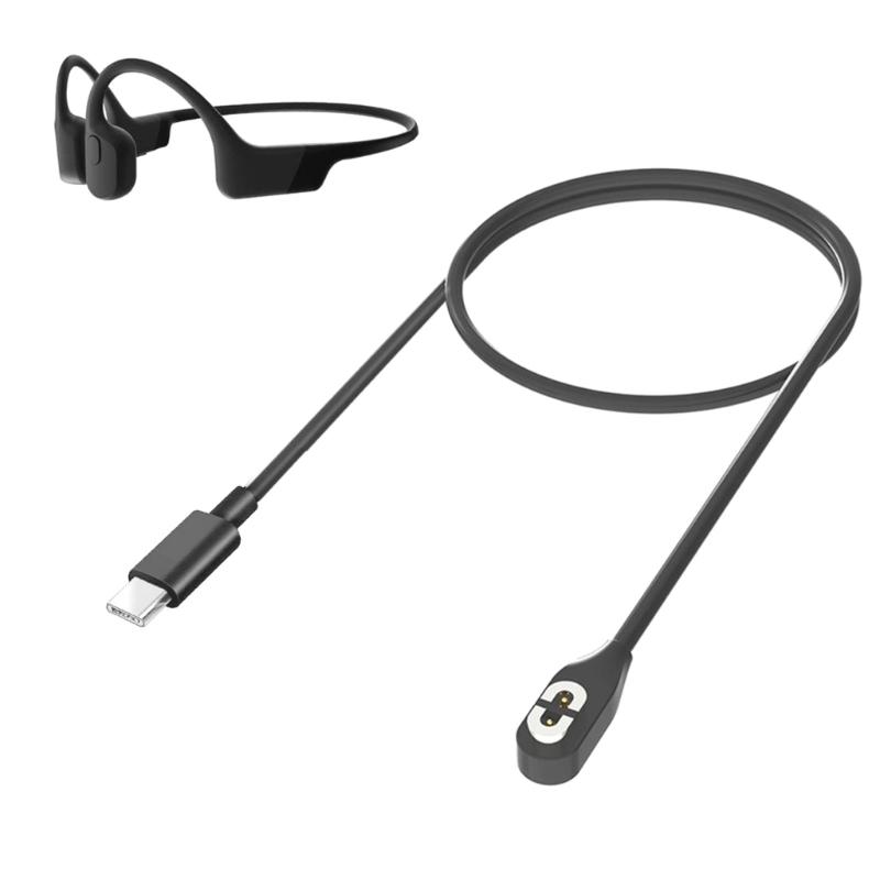 Магнитный зарядный кабель для беспроводных наушников AfterShokz Aeropex AS800 Безопасный и быстрый зарядный кабель 1м/1.8м