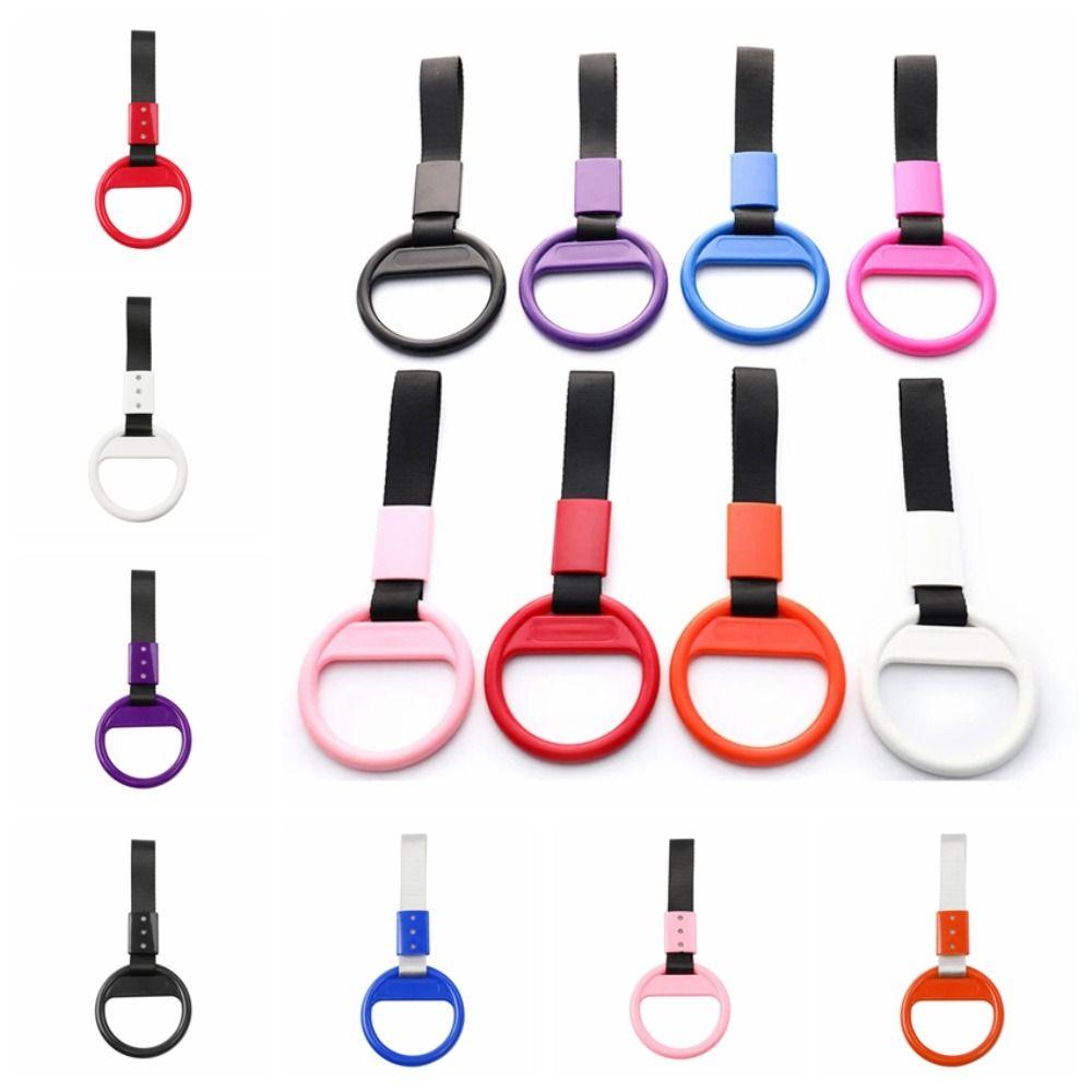 Warning Round Car Hand Pull Ring Round Shape Round Rear Bumper Warning Ring Auto Decoration