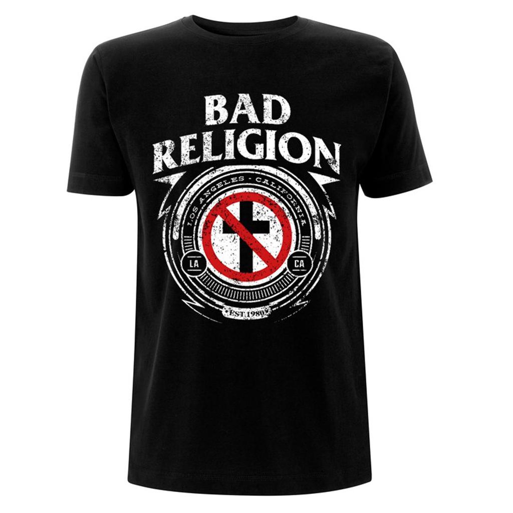 Bad Religion Insignia Punk Rock Tshirt Unisex