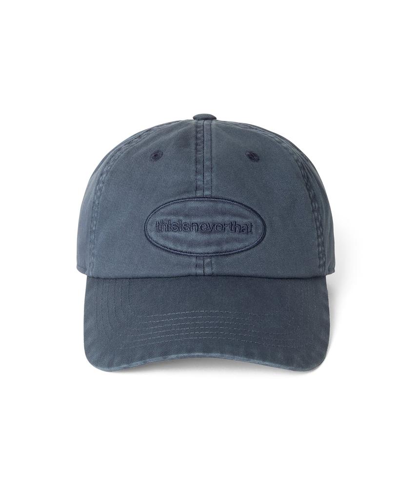 THISISNEVERTHAT Кепка с перекрашенным логотипом E/T Пыльно-синяя