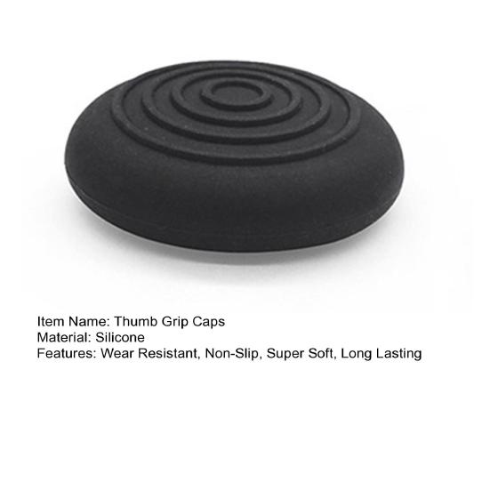 10Pcs Thumb Grip Non-slip Texture Wear Caps with Resistant Scratch-proof Easy Installation Joystick