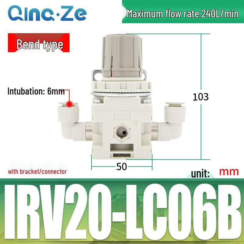 IRV Vacuum C06: Negative Pressure C08 Valve, LC10 Regulating Valve, 20 Limit Valve, BG Pressure Stabilizer