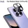 For Redmi Note 14 Pro 4G Glass IMAK High Definition Glass Lens Film Black Version