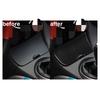 For Mazda RX-8 2004-2008 Carbon Fiber Central Radio AC CD Gearshift Cup Holder Door Panel Car Accessories Decorative Stickers