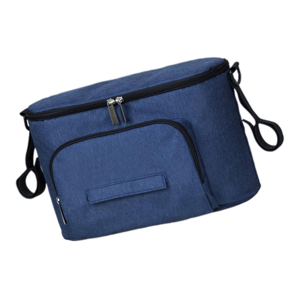 Сумка-органайзер из ткани Оксфорд для детской коляски, подвесная, для родителей, которым нужно больше места для хранения во время прогулок или поездок