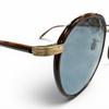 Great GARRETT LEIGHT sunglasses Wilson Tortoiseshell Pattern Clear brown mens Used