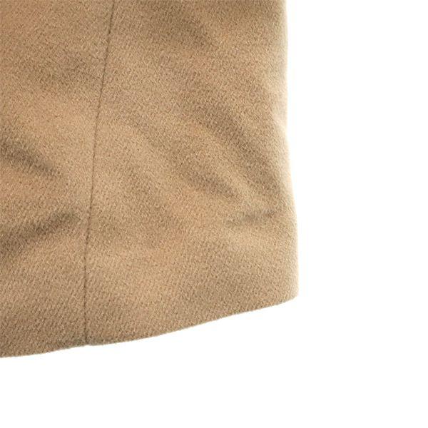 FONCE Пальто без цвета из смесовой шерсти 36 Верблюжий Женское Б/У