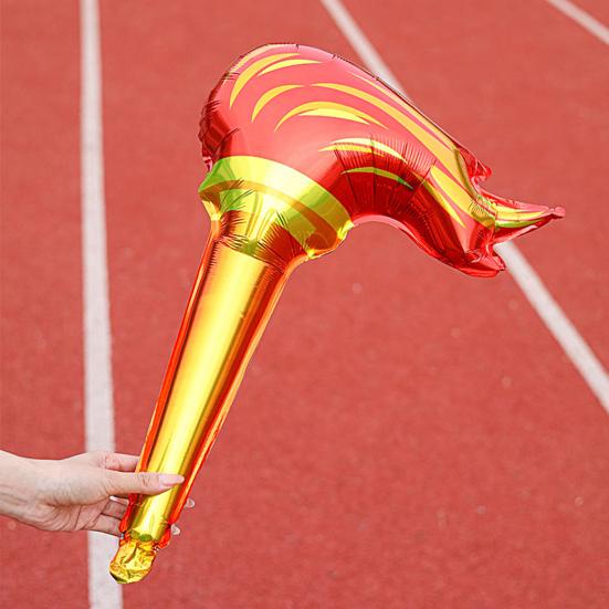 10/20/30 шт. надувной факел оптом, поддельные факелы, украшения, спортивные игры, реквизит, беспламенный воздушный шар, палка для вечеринок, спортивных соревнований, мероприятий, принадлежностей