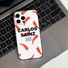 55 Chili C-Carlos S-Sainz  Phone Case For iPhone 17,16,15,14,13,12,11 Plus,Pro Max,XS,Soft Silicone Black Cover