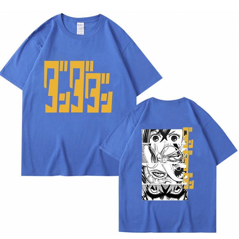 Dandadan Okarun хлопковая футболка унисекс женская дышащая классическая университетская футболка 2000-х годов корейская одежда эстетика хип-хоп