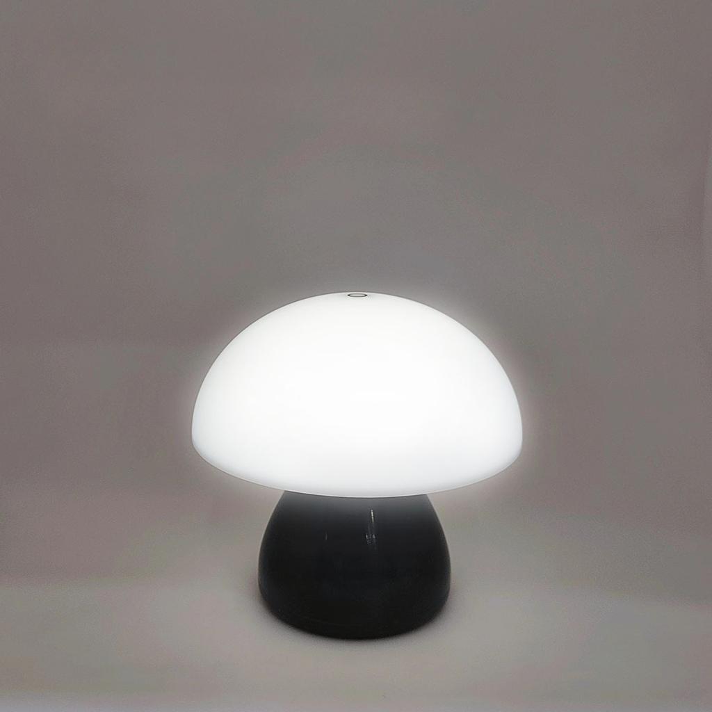 Mushroom LED Table Lamp Touch Dimming USB Charging Night Light for Bedroom/Desk/Coffee Bar Decorative Ambient Night Lighting