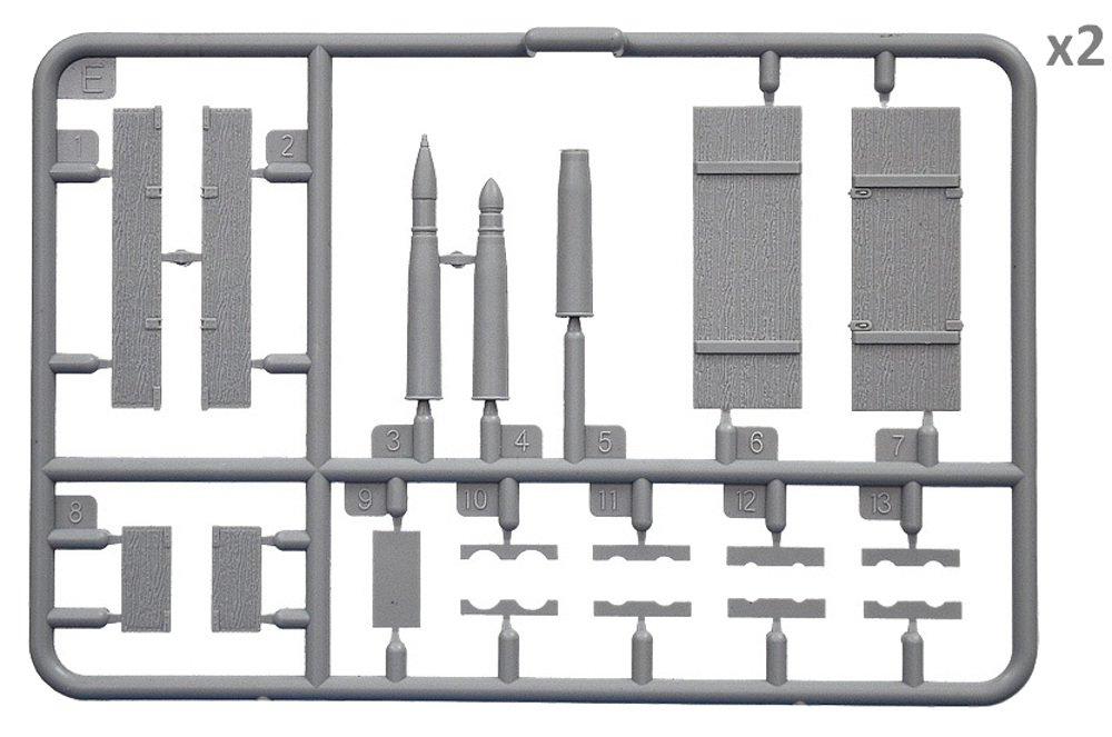 Miniart Soviet Ammunition Box and Shell Set Plastic Model MA35261 1/35