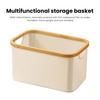 Storage Basket Foldable Deep Large Capacity Thickened Stable Structure With Handle Keep Neat Space Saving Toy Clothes Storage Backet Laundry Backet