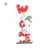 Christmas Decoration Hollow Out Wooden New Year Gift Reusable Durable Christmas Decoration Letter Shape Colorful Wooden Xmas Ornaments for Christmas