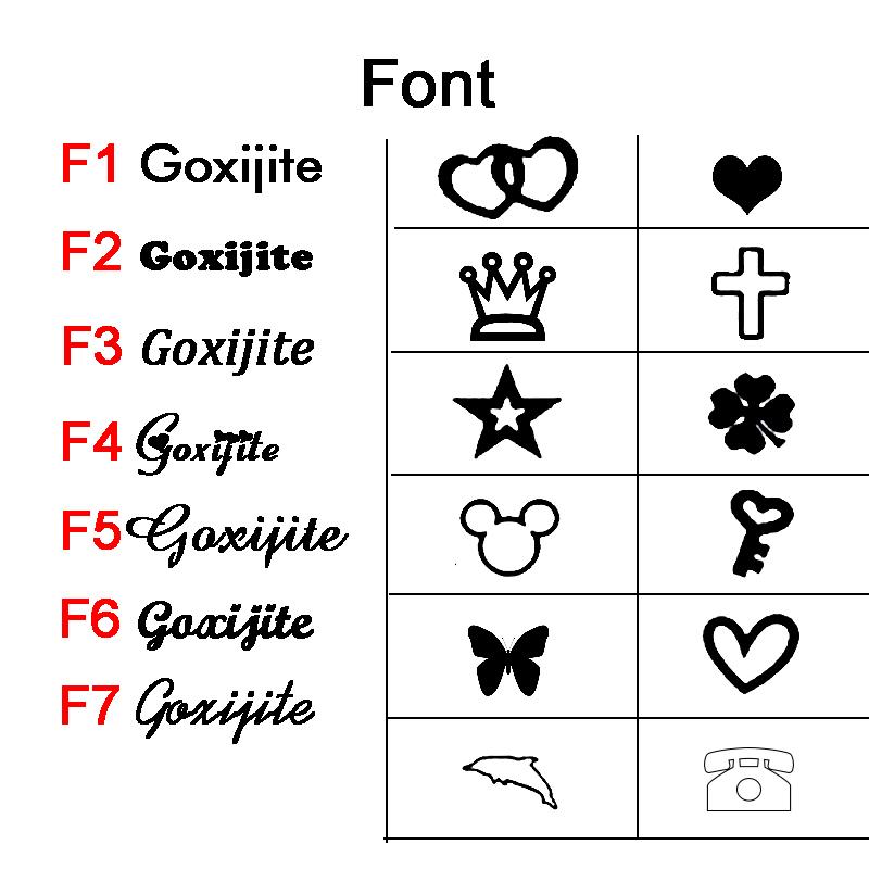 Goxijite гравировка буква имя дата женские мужские браслеты на заказ нержавеющая сталь регулируемые браслеты любовь для детей