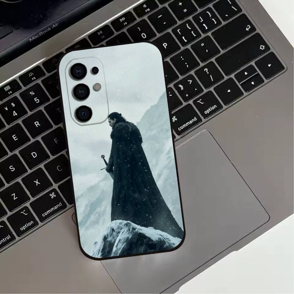 W-Зима Идет S-Stark-ES Чехол Для Телефона Для Samsung S25,S24,S21,S22,S23,S30,Ultra,S20,Plus,Fe,Lite,Note,10,9,5G Черный Чехол